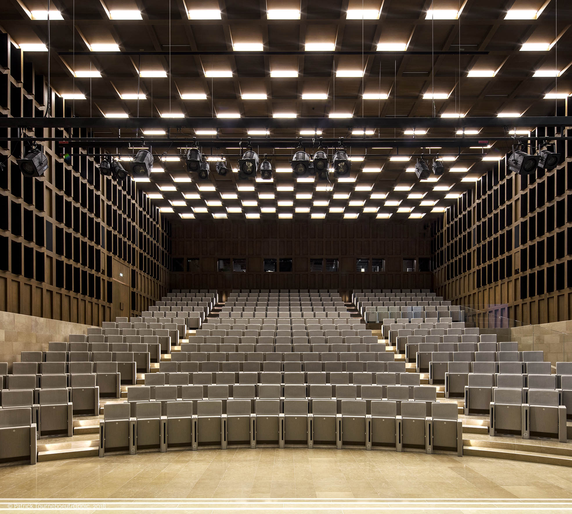 Auditorium André et Lilianne Bettencourt.Institut de France, Paris. France.